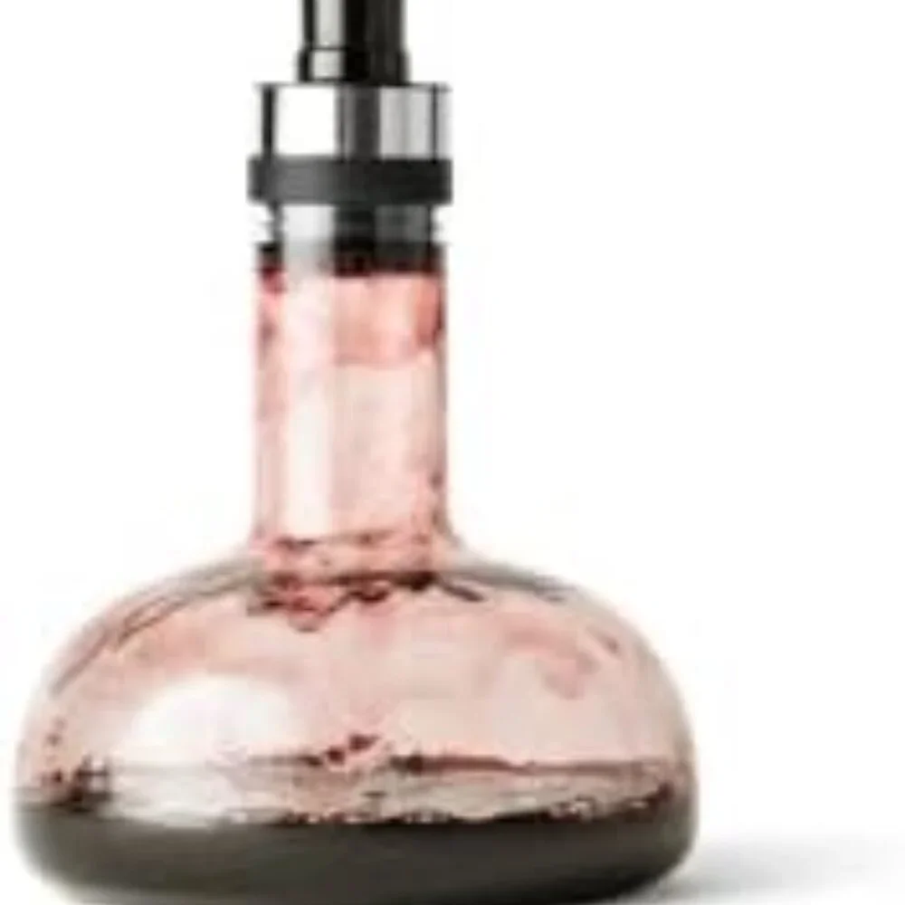 MENU Black Wine Breather Decanter Bar Accessory - Picture 6 of 7